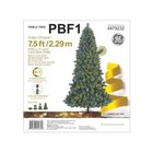 Ge 7 5-ft Tahoma Pine Pre-lit Traditional Artificial Christmas Tree Led Lights