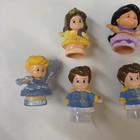 Lot Of 9 Fisher Price Little People Disney Princess Figures   Princes Toy Bundle