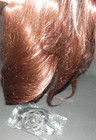 Makeup Mannequin Head Hairdresser Training Cosmetology 18  Long Auburn Hair