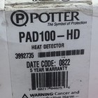Genuine Oem Potter Pad100-hd Analog Addressable Heat Detector 3992735 Fire Alarm