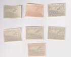  albania 1925 Sc C1 7 Air set Mnh tiny Toned Spot       X1616