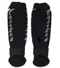 Fairtex Sp6 Neoprene Muay Thai Shin Guard  Black  medium 