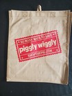 Lot Of 2 Piggly Wiggly Reusable Vinyl Shopping Bag
