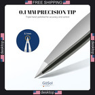 Pointed Tweezers For Eyebrows Ingrown Hair Removal 2cr13 Steel 9 4cm
