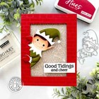 Hero Arts  peeking Elf  Holiday Christmas Steel Fancy Dies Df145 2023