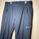 Obermeyer Men s Ski Black Insulated Zip Pockets Snow Snowboard Pants Sz Xl Long