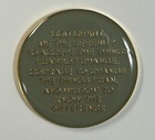 8 Year  viii  Aa Medallion Gray   Gold Alcoholics Anonymous Sobriety Chip Coin
