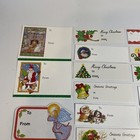 Vintage Christmas Gift Tags Lot Of 25 Different Designs