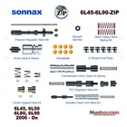 Sonnax Zip Kit Valve Body Rebuild Gm 6l45   6l50   6l80   6l90   6l45-6l90-zip 