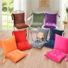 High Back Chair Cushion Seat Pad Removable Cover Patio Garden Outdoor Backrest U