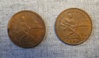 Two  2  Philippines Coins   Filipinas  1905   1918 One Centavo 