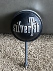 Vintage Levi   s Silver Tab Lollipop Ball Sign Metal Jeans 90   s Heavy Steel
