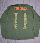 Justin Timberlake 2018 Man Of The Wood Green Tour Tshirt Unisex Size Medium