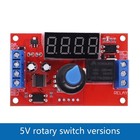 Dc 5v 10a Adjustable Time Delay Relay Module Led Digital Timer Rotary Version