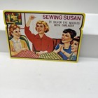 Nos - Vintage Sewing Susan 70 Gold Eye Needles W  Threader Free Shipping