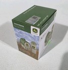 John Deere Modern Barn   Silo Stoneware Salt   Pepper Set New In Box 