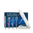 High Frequency Facial Wand Machine Acne Anti-aging Hair Scalp Care Set