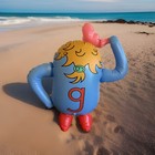 Vintage  1997 The Letter People Inflatable Alphabet Letter G   With His Goey Gum