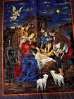 Nativity Christmas Quilted Wall Hanging Handmade Mary Joseph Baby Jesus Gorgeous