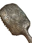 Antique 800 Silver Scrolled Engraved Vanity Brush Set From Germany