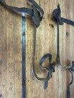 Vintage Linesman Telephone Pole Tree Climbing Spikes Gaffs Spurs Bashlin Tools