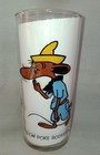 Vtg Pepsi Promo Glass Slow Poke Rodriguez  1973 Collector Series Black Lettering