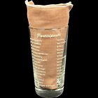 Vintage Continental Airlines Pan Am Airlines 1962 Hawaii Study Tour Glass Hiball