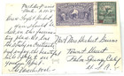 1949 Haiti Port Au Prince Bicentennial Postcard W  Stamps To California