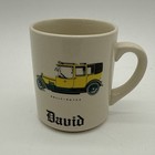 Mr  Mugs Vintage Ceramic Rolls-royce Coffee Mug  david  Design  Made In England 