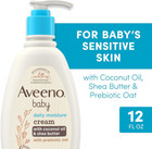 Aveeno Baby Daily Moisturizing Cream With Prebiotic Oat  Hypoallergenic   