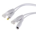1 Pair Power Over Ethernet Passive Poe Rj45 Injector Splitter Adapter Cable Kit