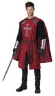 Knight s Surcoat Medieval Renaissance Adult Costume - Red