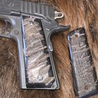 1911 Full Size Pistol Grips Genuine Rams Horn  Standard 1911  628f 