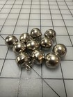 Set Of 11  - Silver 1 2  Round Ball Shank Buttons  Cadet Coatee  Band Uniform