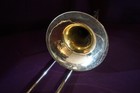 1941 King Symphony 1485 Bass Model Professional Tenor Trombone W fkey