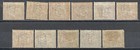 Eritrea 1903 Yv Due1i-11i  Mlh  Vf  Scarce Set