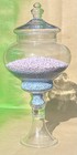 Antique Large Clear Blown Glass Apothecary Pharmacy   Drugstore Candy Jar 16   