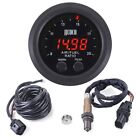 2  Air Fuel Ratio Gauge Led Digital Display   Wideband O2 Oxygen Sensor 12v