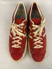 Vintage Converse One Star Suede Red Made In Usa Size 16 Great Display Piece