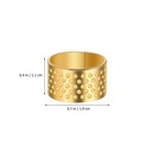  2 Pcs Ejector Tool Sewing Thimble Rings Travel Hand Finger Guard