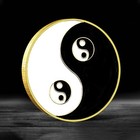 Poker Card Guard Yin Yang Coin Las Vegas Casino Protector Collector Golden Medal