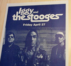 Iggy And The Stooges 2007 Original Concert Show Flyer Seattle Poster