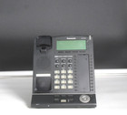 Lot Of 5 Panasonic Kx-nt136-b Ip Office Phones W  Handsets   Stands