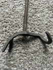 2 Antique Wrought Iron Fireplace Hearth Tools Poker    Hand Forged Tool