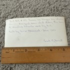 Railroad Post Card Railroad Steam Engine Locomotive 1932 Vintage Photo
