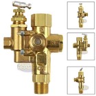 Gas Air Compressor Pilot Check Valve Combo 100-125 Psi With Unloader