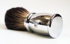 10 Pcs Organic Harvest Pure Badger Hair Shaving Brush Chrome Stainless Steel Han