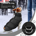 Winter Warm Dog Jacket For Small Medium Dogs Cat Cold Weather Coats With Harness