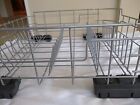 New Oem Ge Dishwasher Complete Lower Dishrack Part   Wd28x24478 Wd28x26099 Gray