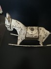 Wooden Decorative Rocking Horse  Art Deco